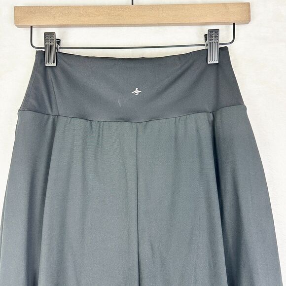 Halara Breezeful High Waisted Skirt Size XS NEW Black High Low Ruffle Flowy - Picture 5 of 7